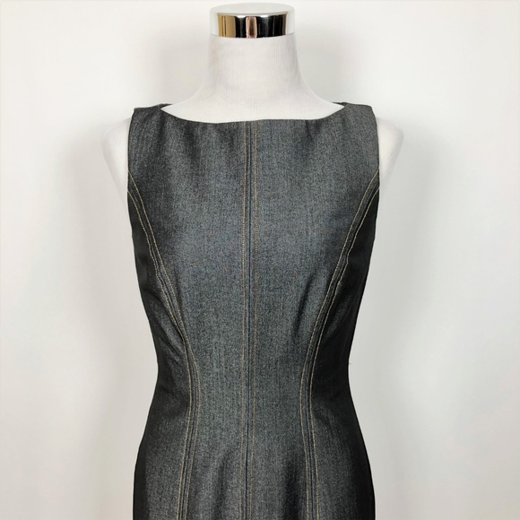 Cache Contour Sheath Bodycon Dress denim - Picture 4 of 7